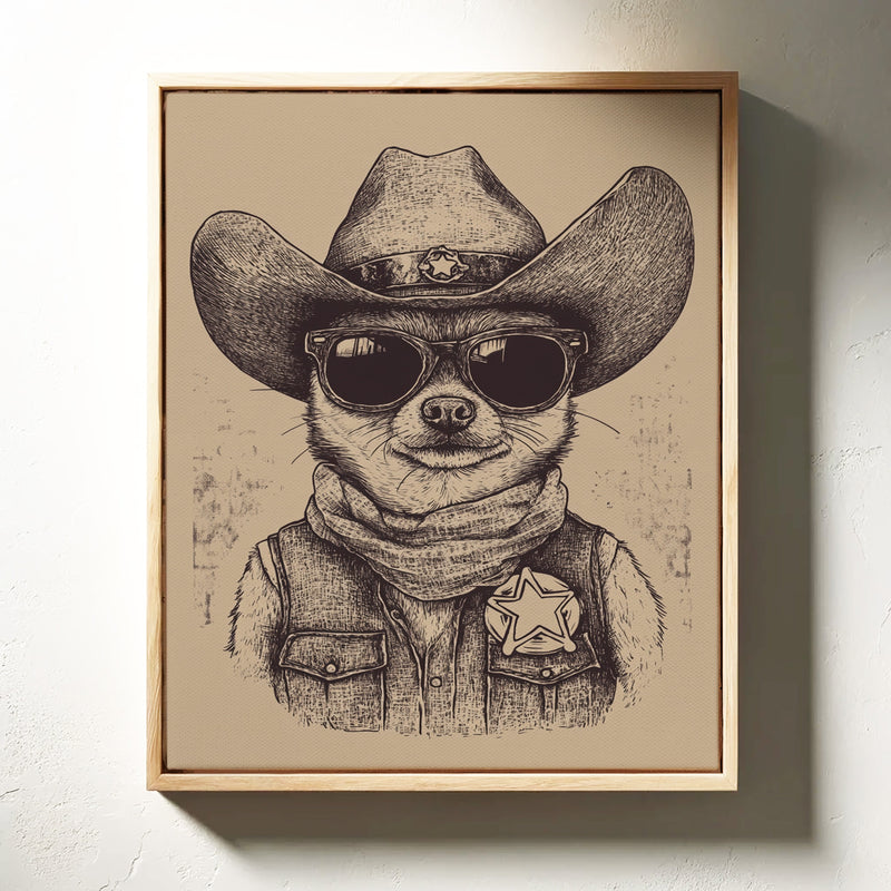 Rustic Sheriff Reverie