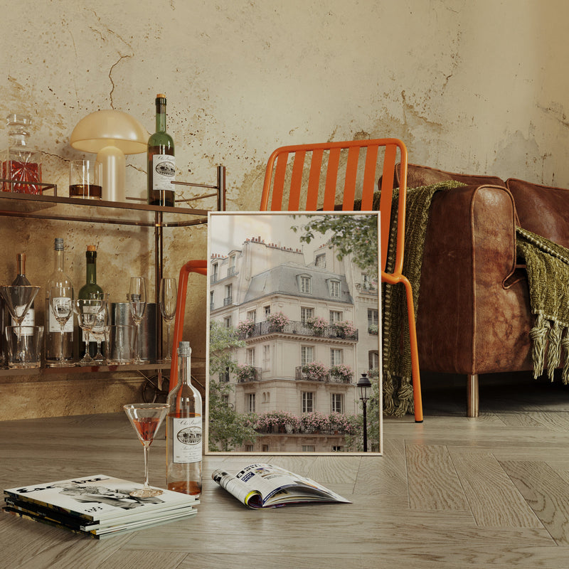 Balconies Adorned With Blossoms