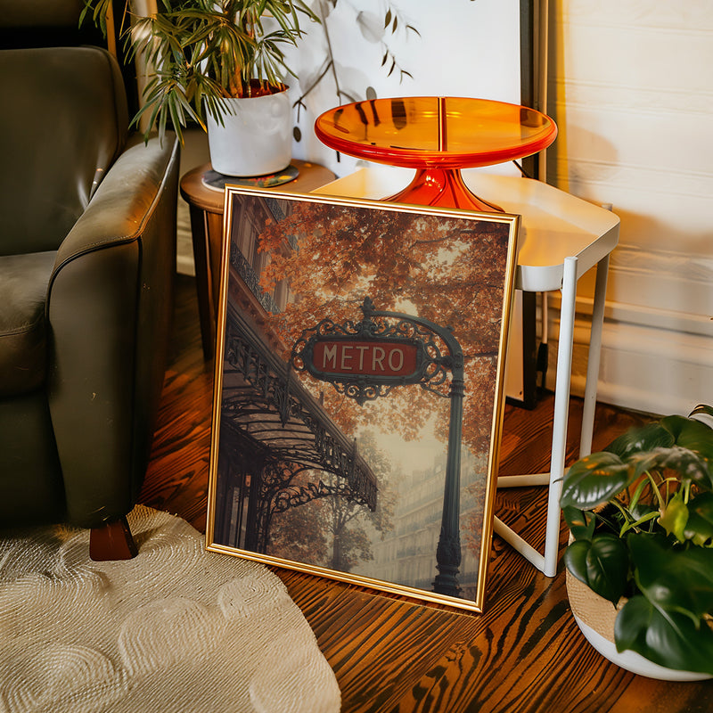 Beneath Autumn's Gilded Canopy