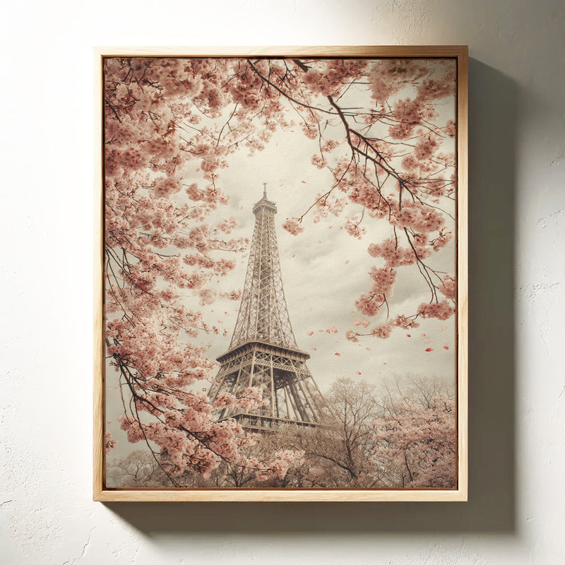 Petals Dance Around Timeless Steel