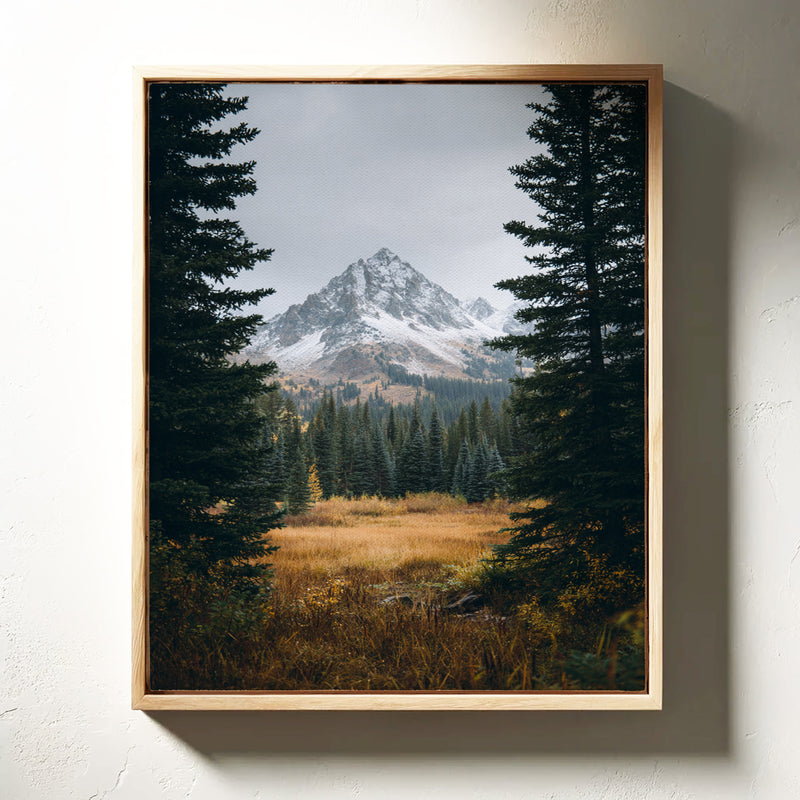 Mountains Shrouded in Autumn's Embrace