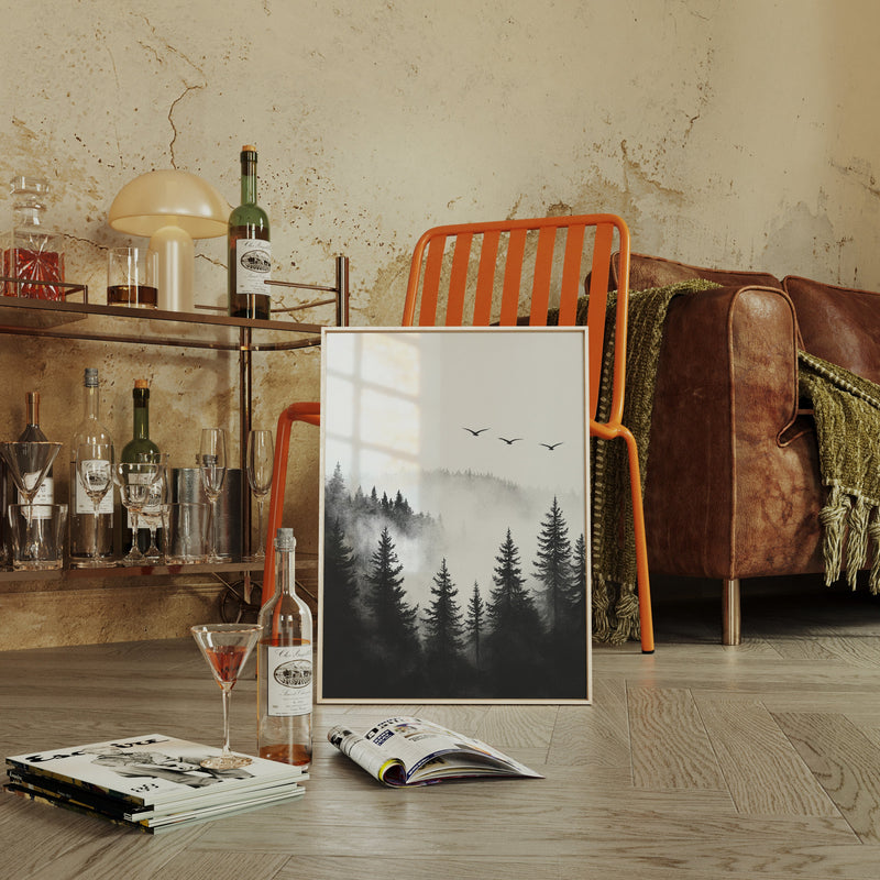 Misty Woodland Reverie