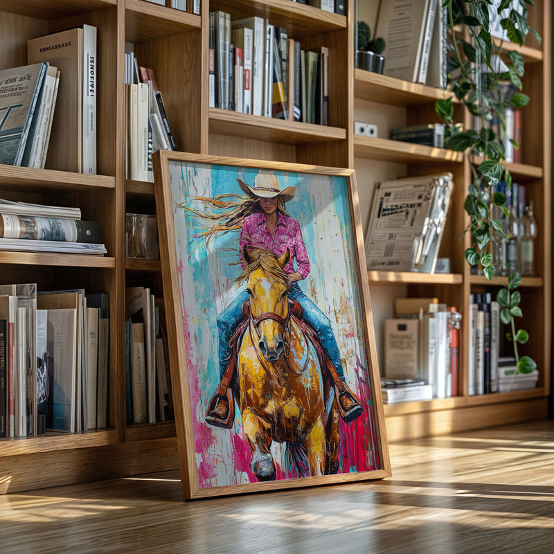 Ride Through Sunlit Colors