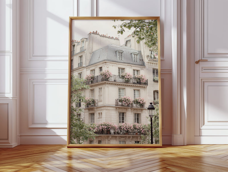 Balconies Adorned With Blossoms