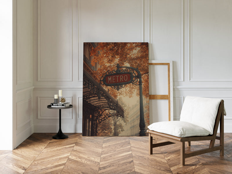 Beneath Autumn's Gilded Canopy