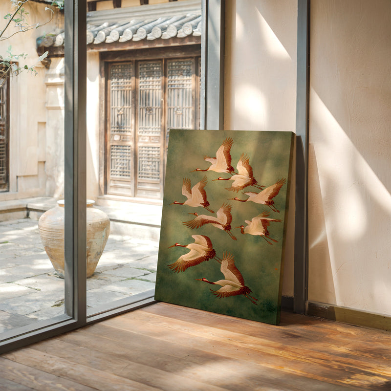 Wings Painting The Sky's Canvas