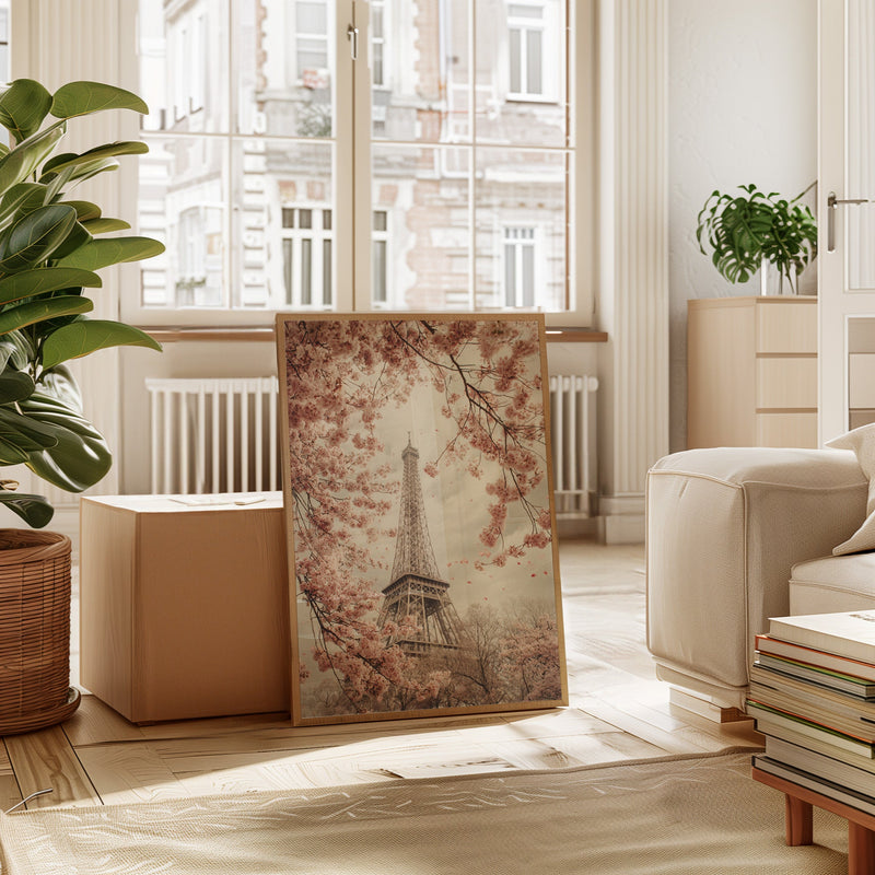 Petals Dance Around Timeless Steel