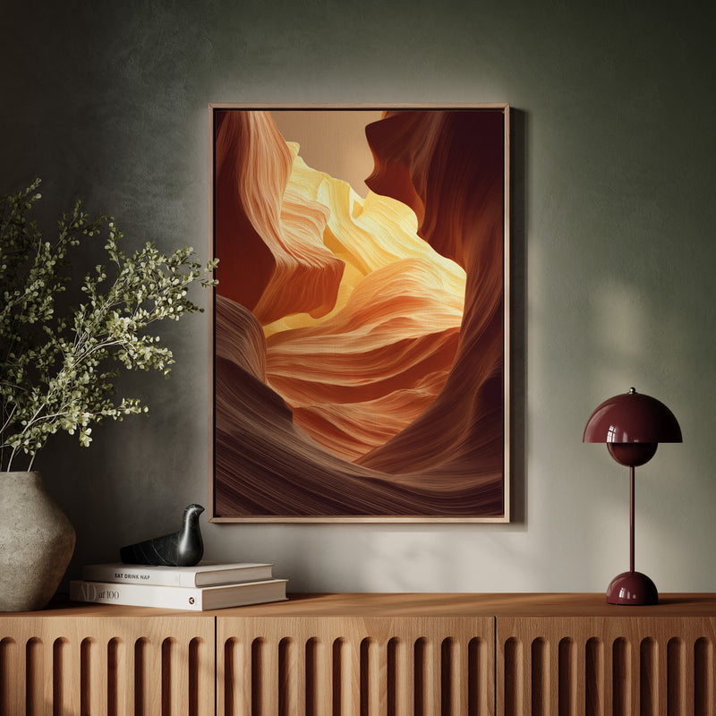 Sculpted By Time's Gentle Hand