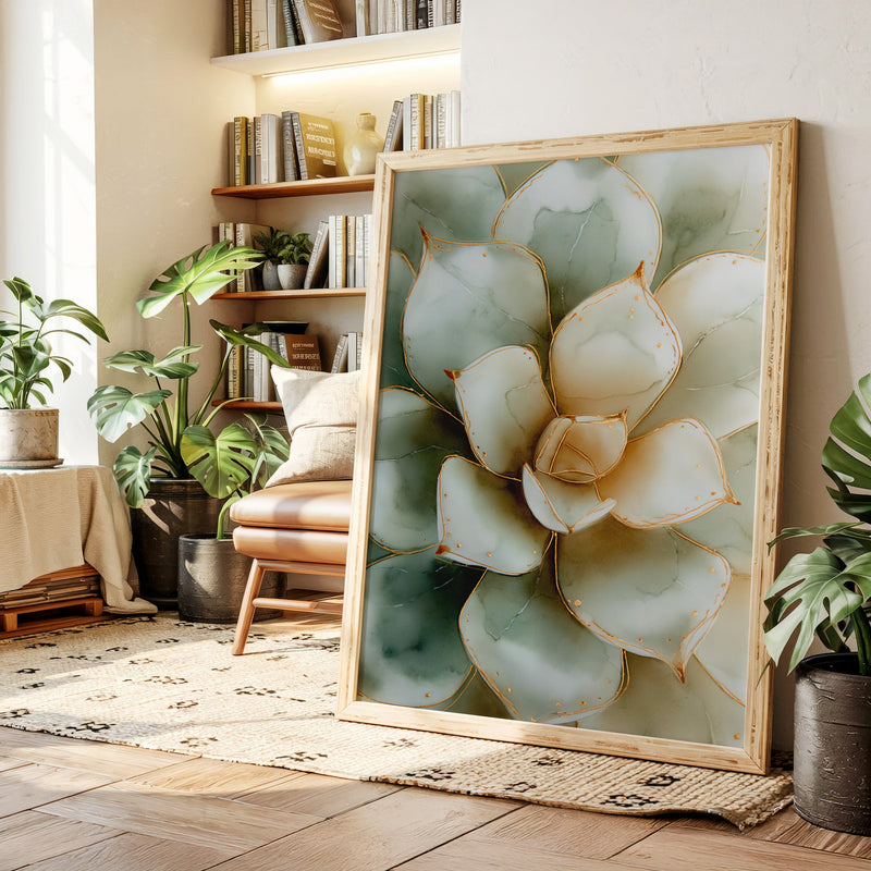 The Succulent's Silent Embrace