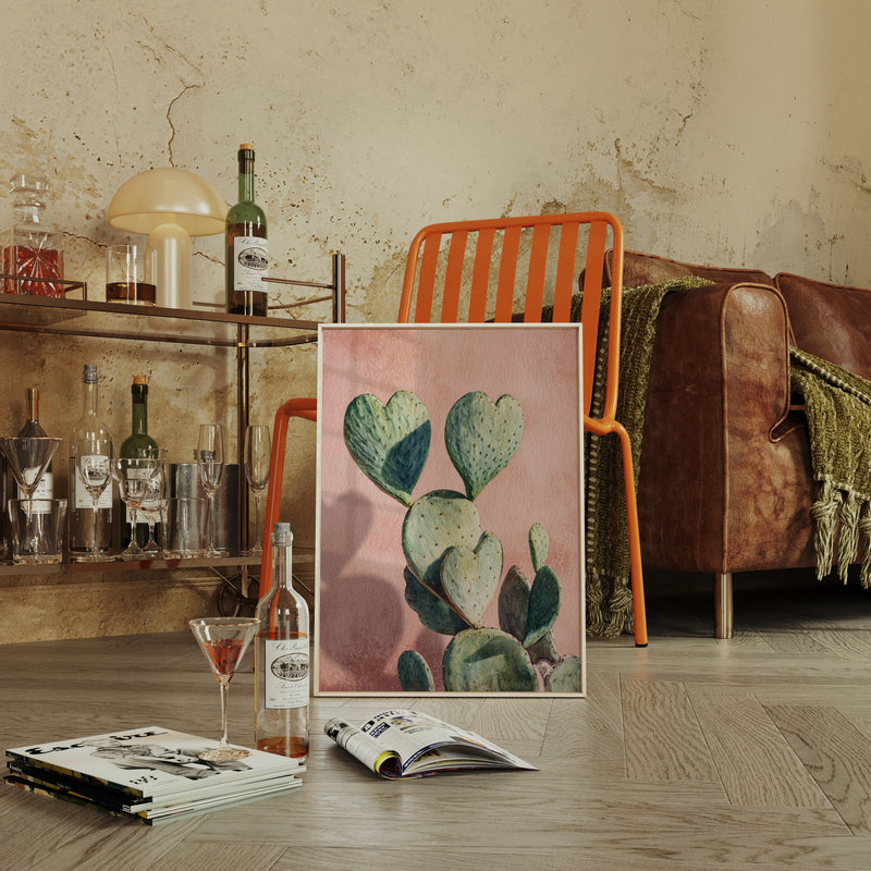 Hearts Amidst the Desert Bloom