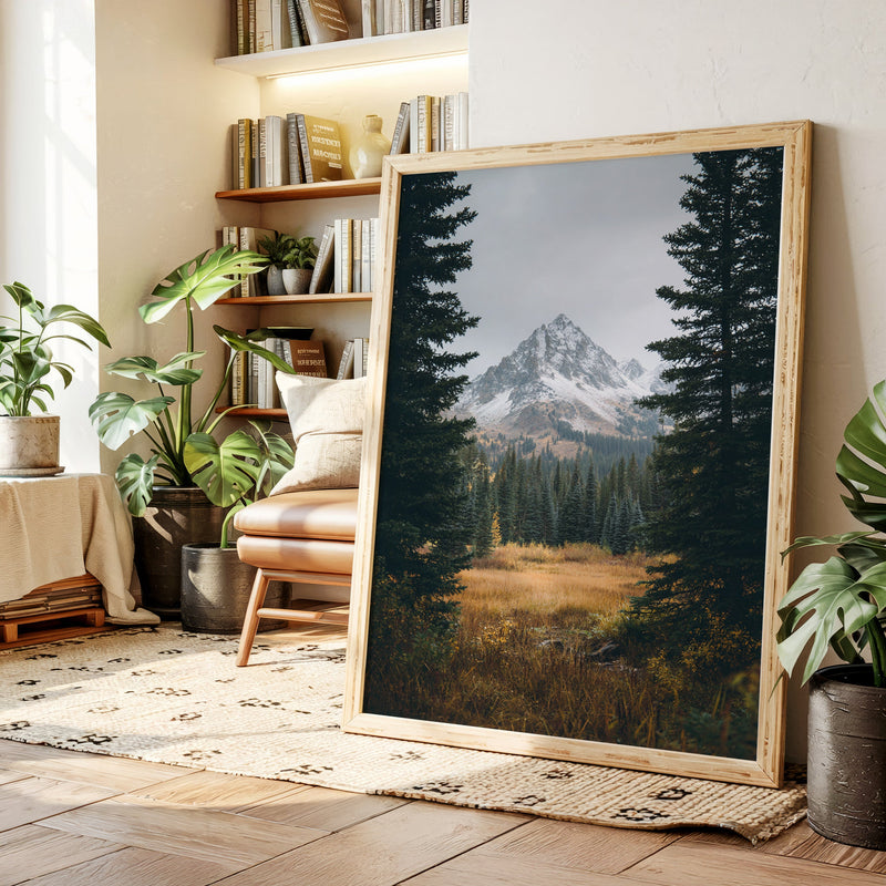 Mountains Shrouded in Autumn's Embrace