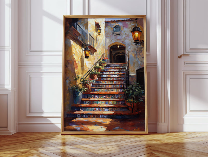 Steps Adorned in Colorful Tales