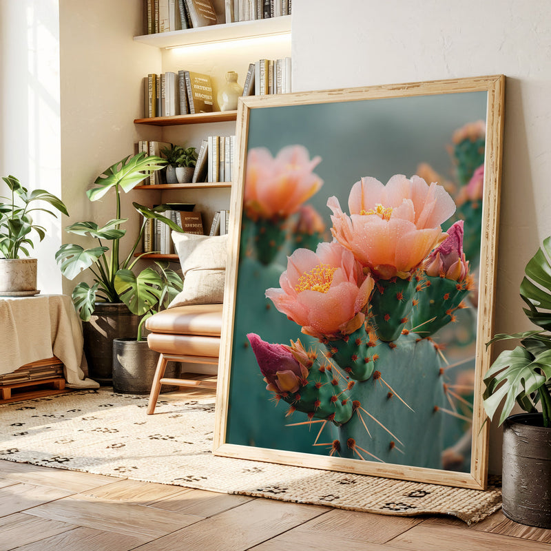 Blossoms In The Desert's Embrace