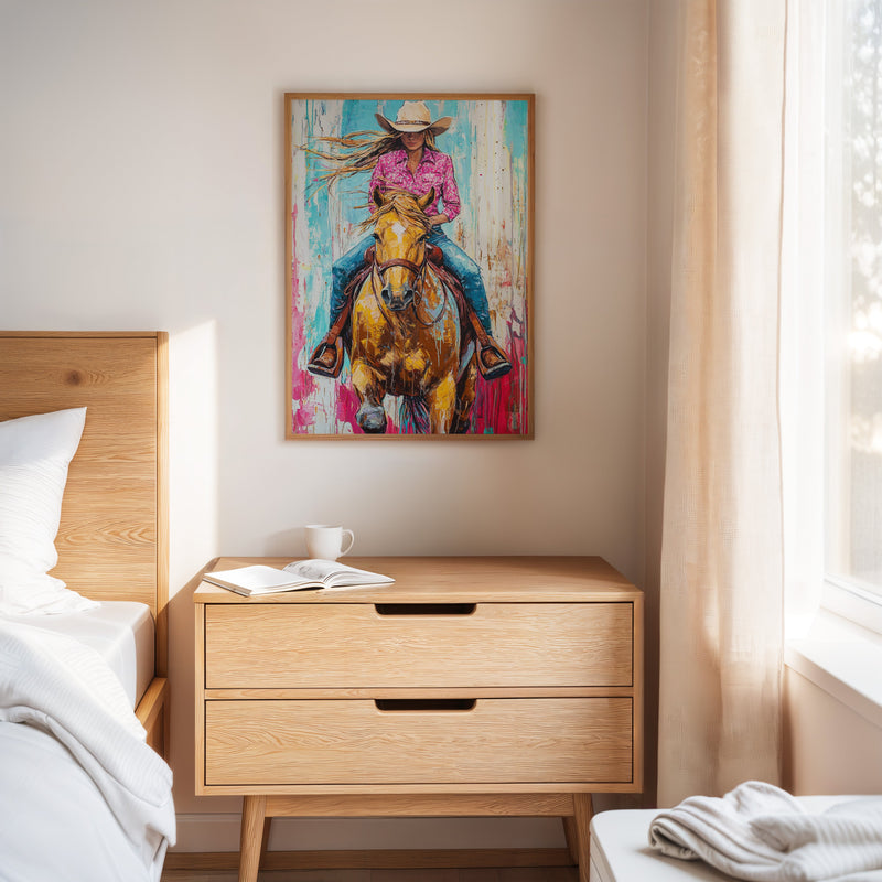 Ride Through Sunlit Colors