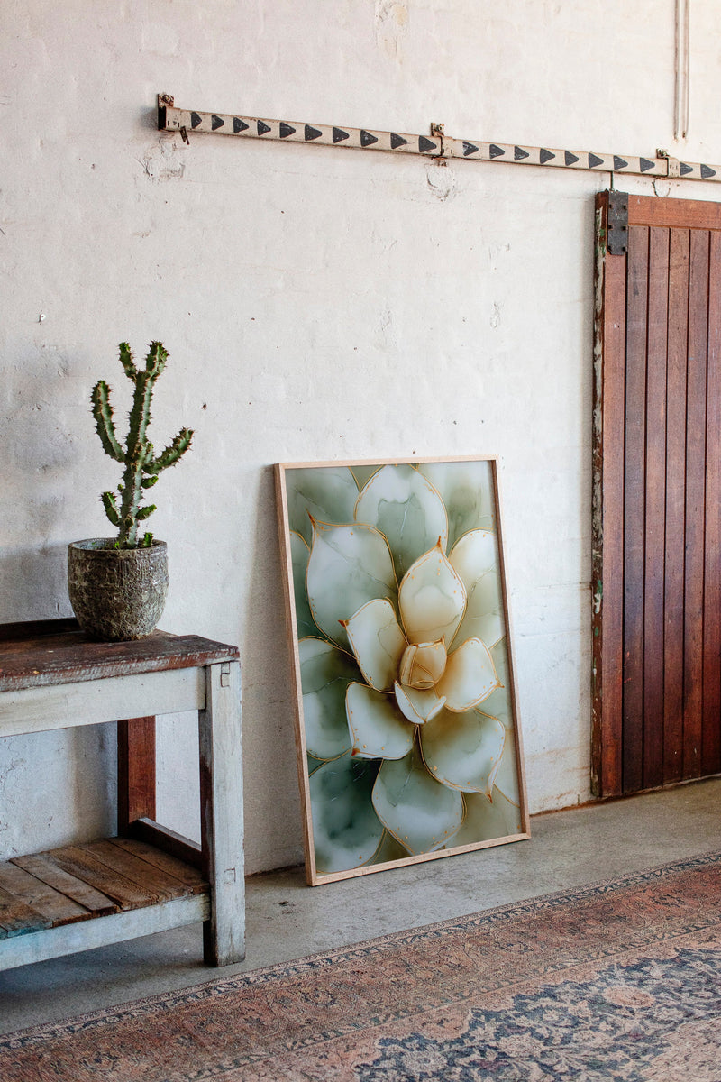 The Succulent's Silent Embrace