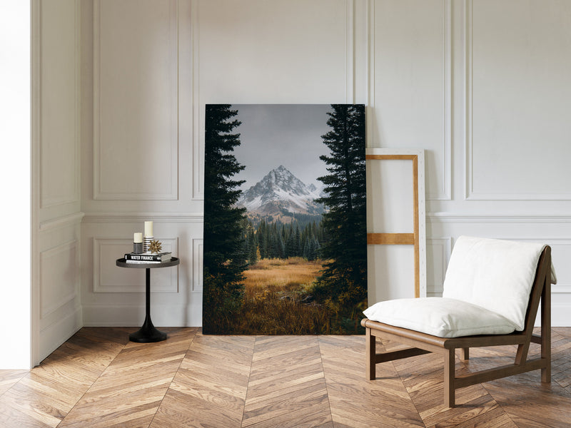 Mountains Shrouded in Autumn's Embrace