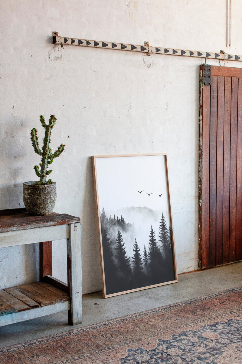 Misty Woodland Reverie