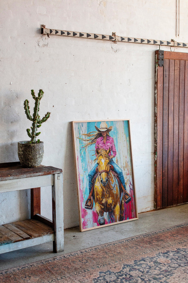 Ride Through Sunlit Colors