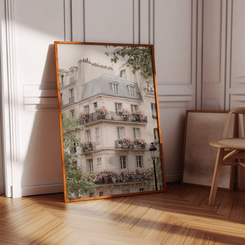 Balconies Adorned With Blossoms