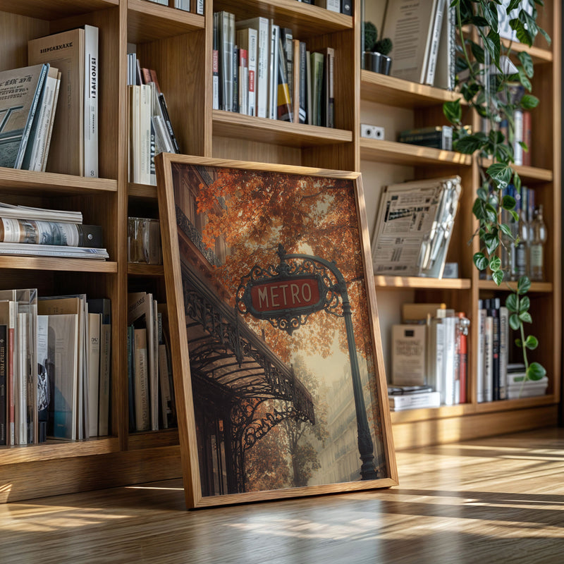 Beneath Autumn's Gilded Canopy