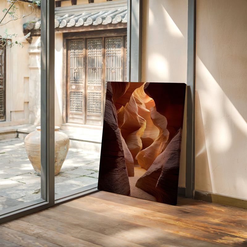 The Canyon's Golden Embrace