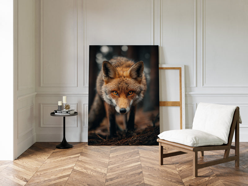 The Watcher Beneath Ancient Pines