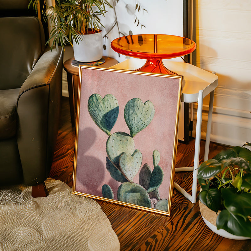 Hearts Amidst the Desert Bloom