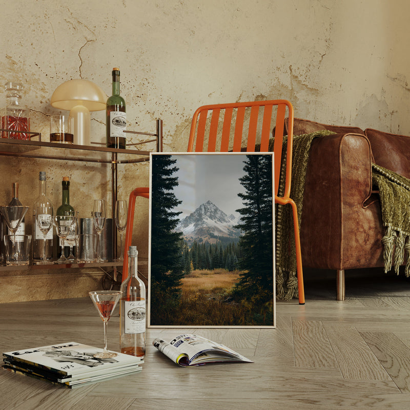 Mountains Shrouded in Autumn's Embrace