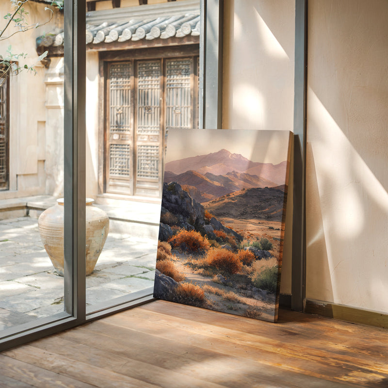 Pathway Through Golden Horizons