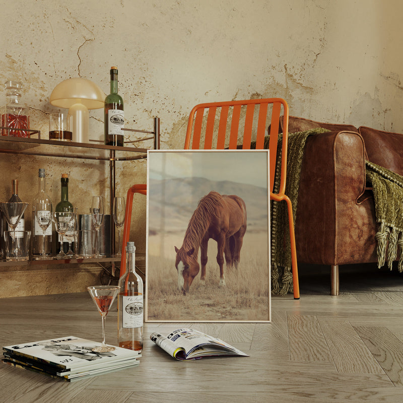 The Last Bite of Sunlit Grass