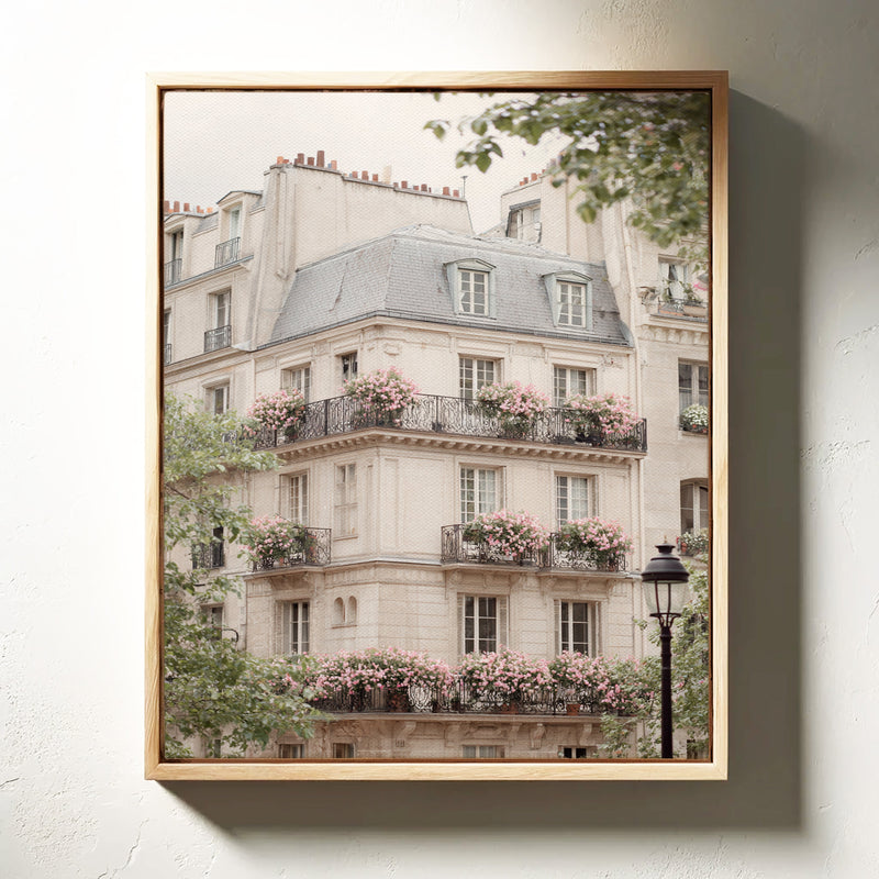 Balconies Adorned With Blossoms
