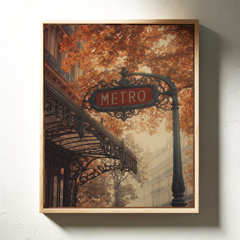 Beneath Autumn's Gilded Canopy