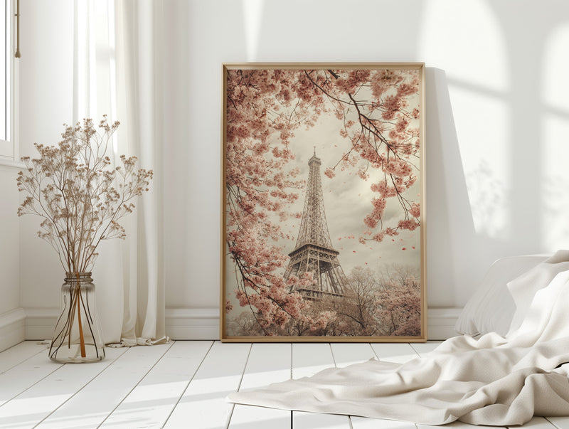 Petals Dance Around Timeless Steel