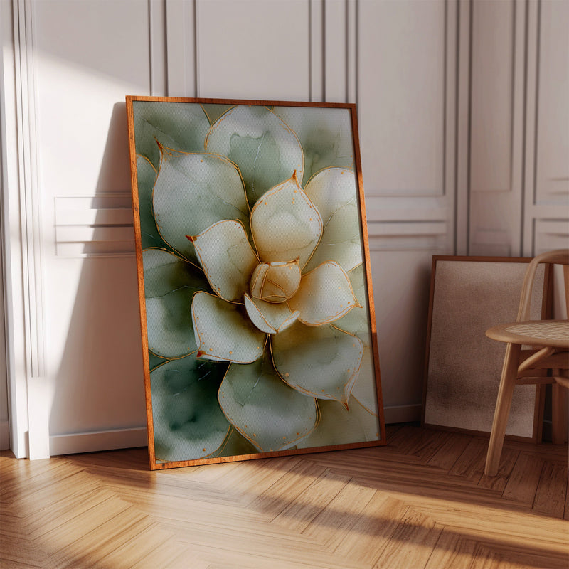 The Succulent's Silent Embrace