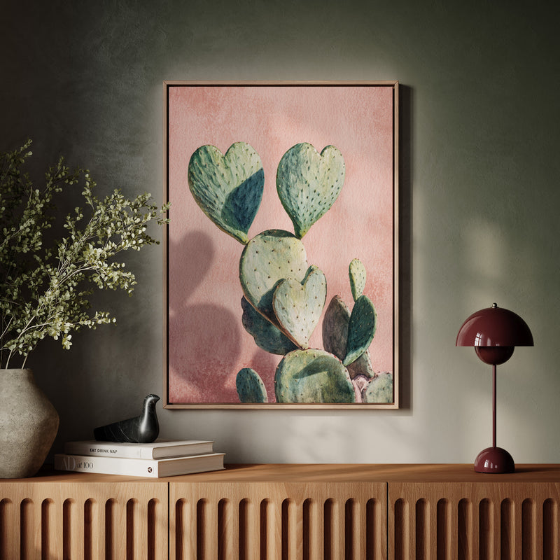 Hearts Amidst the Desert Bloom