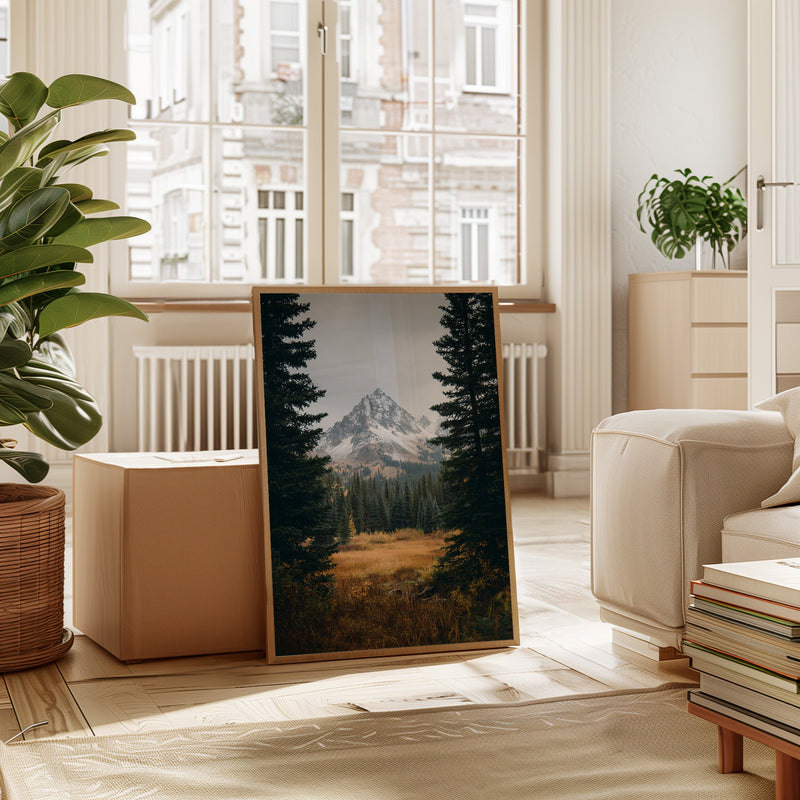 Mountains Shrouded in Autumn's Embrace