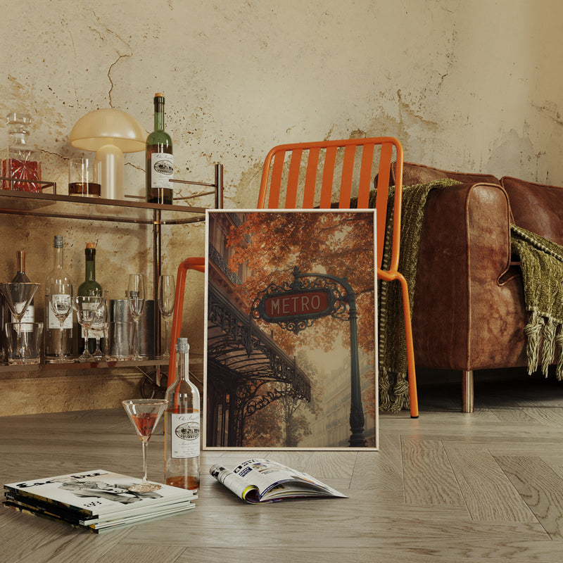 Beneath Autumn's Gilded Canopy