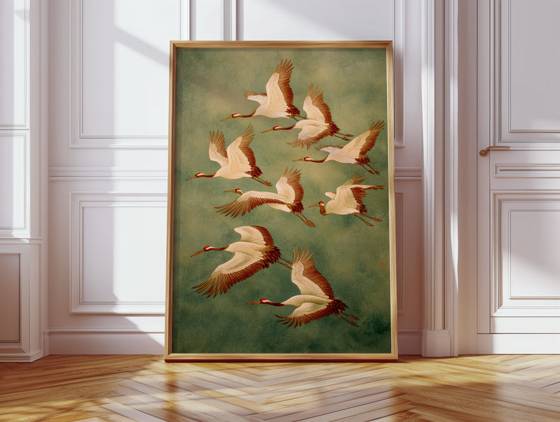 Wings Painting The Sky's Canvas