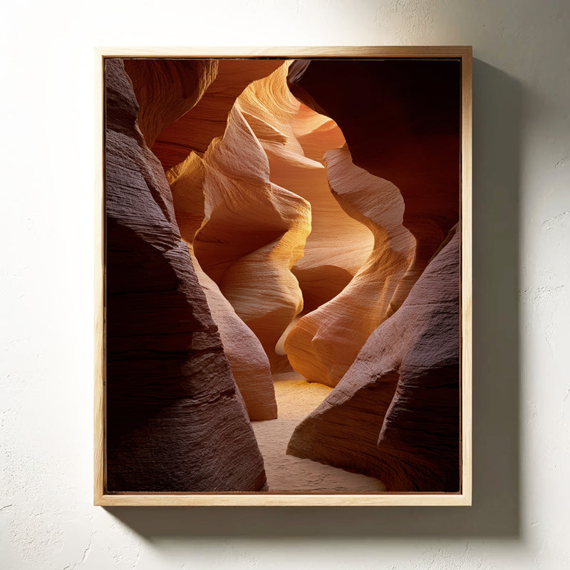 The Canyon's Golden Embrace