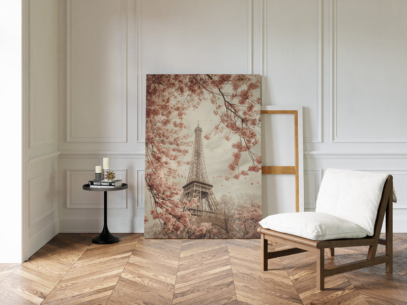 Petals Dance Around Timeless Steel