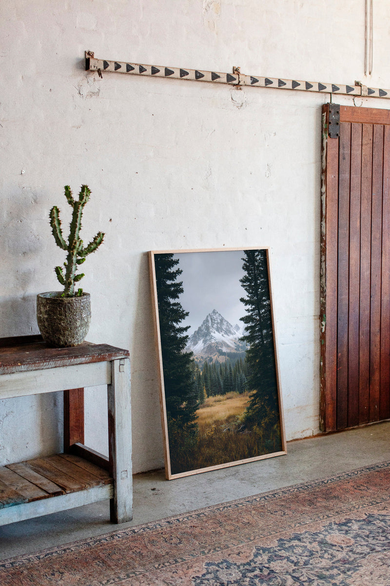 Mountains Shrouded in Autumn's Embrace