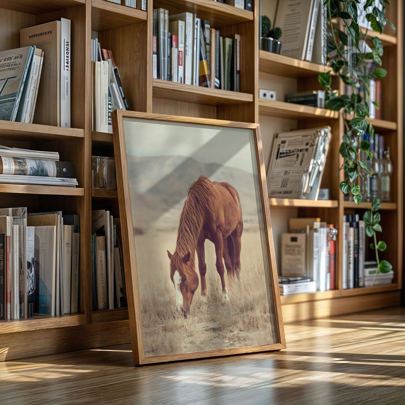 The Last Bite of Sunlit Grass