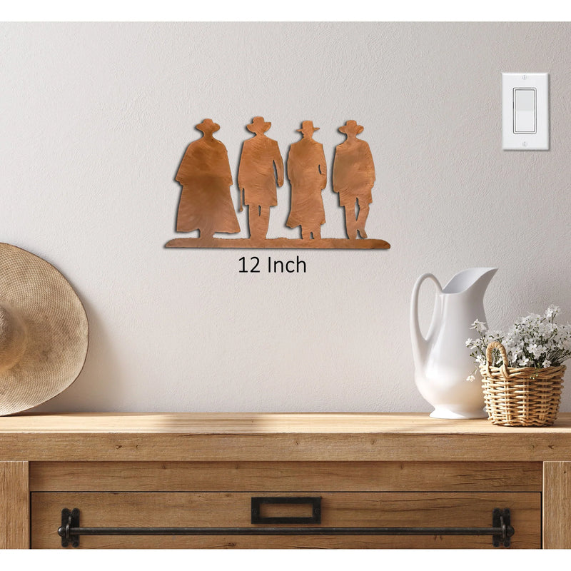 Four Man Showdown Gun Fight