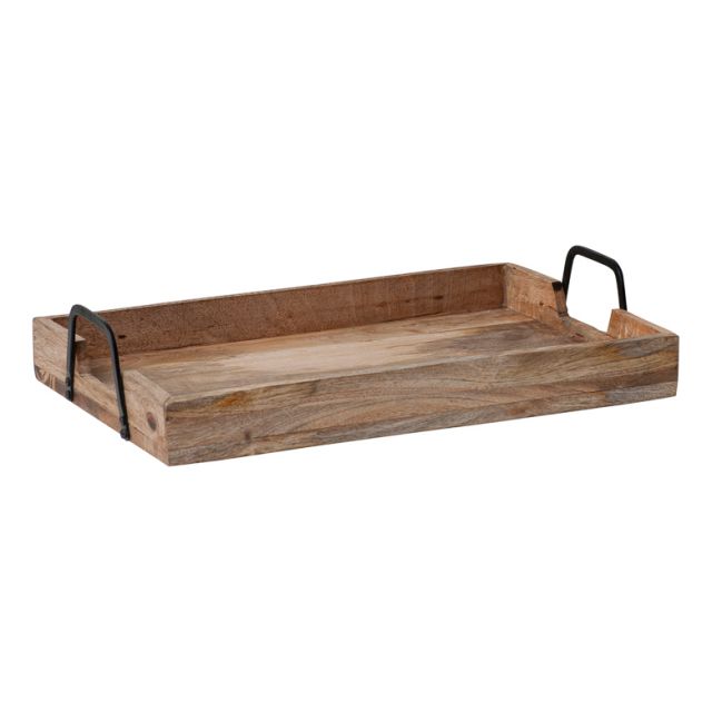 Rustic Rectangular Wooden Tray