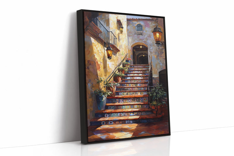 Steps Adorned in Colorful Tales