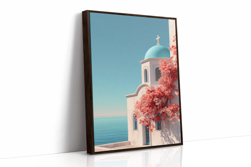 Ashore Beneath Blooming Skies