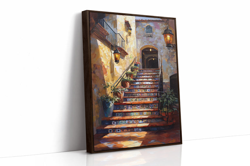 Steps Adorned in Colorful Tales