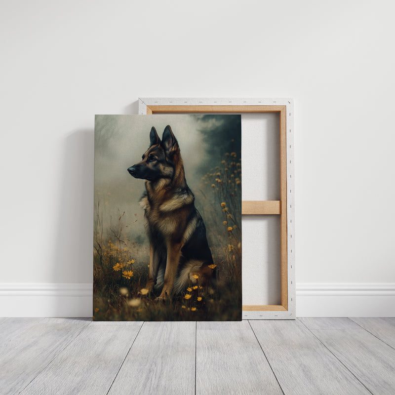 Misty Canine Reverie