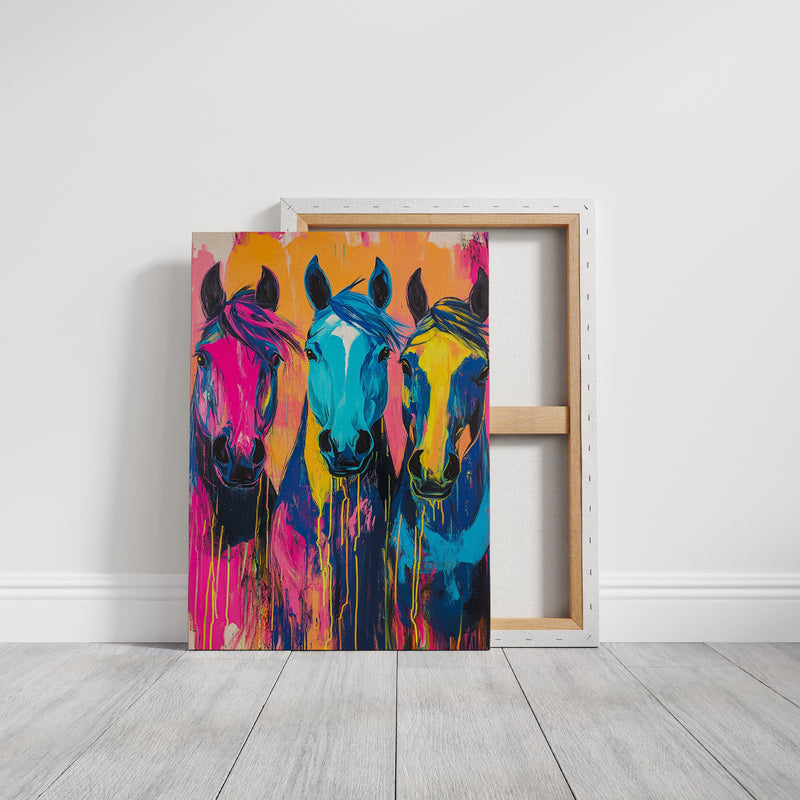 Vibrant Gallop at Dusk