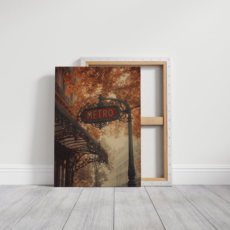 Beneath Autumn's Gilded Canopy